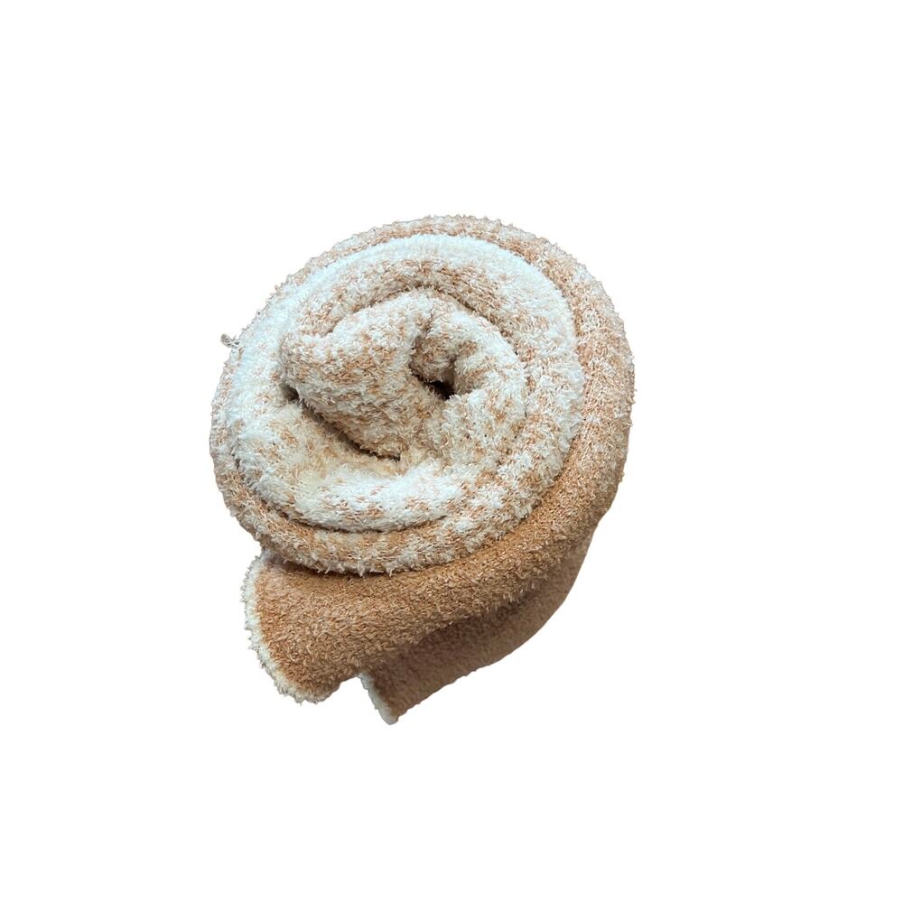Threshold Reversible Ombre Cozy Feathery-Knit Throw Blanket Blush Pink Cream - Picture 5 of 8